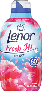 Lenor aviváž Fresh air efect pink Blossom 840 ml - Silan aviváž Aromatherapy Dreamy Lotus 58 praní 1450 ml | Teta drogérie eshop