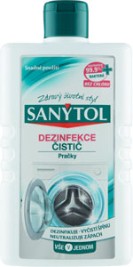 Sanytol dezinfekcia čistič práčky 250 ml