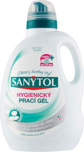 Sanytol hygienický prací gél s vôňou bielych kvetov 16 praní 1,65 l - Teta drogérie eshop