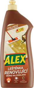 ALEX leštenka renovujúca na drevo a laminát 900 ml - Method čistič na podlahy Lemon Ginger 739 ml | Teta drogérie eshop