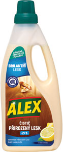 ALEX čistič extra lesk 2v1 na drevo s vôňou Magic Wood 750 ml