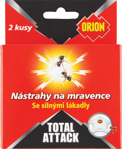 Orion Total Attack nástrahy na mravce 2 ks - Teta drogérie eshop