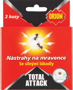 Orion Total Attack nástrahy na mravce 2 ks