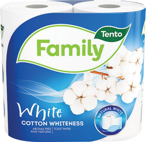Tento toaletný papier Family White 2-vrstvový 4p - Teta drogérie eshop