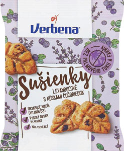 Verbena sušienky levanduľové s čučoriedkami 90 g