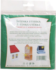 Cedric Utierka švédska mikrovlákno 30x30 cm - Q-Home Handra na podlahu 50x60 cm | Teta drogérie eshop