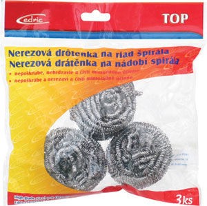 Cedric Drôtenka 3 ks TOP nerez špirála