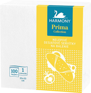 Harmony desiatové servítky na balenie 100 ks