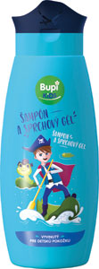 Bupi KIDS šampón a sprchový gél modrý 250 ml 