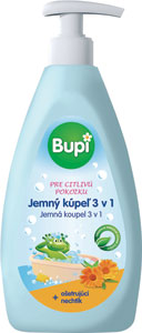 Bupi Baby kúpeľ 3 v 1 500 ml - HiPP Babysanft krém na tvár a telo 75 ml | Teta drogérie eshop