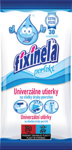 Fixinela perfekt univerzálne vlhčené utierky 30 ks