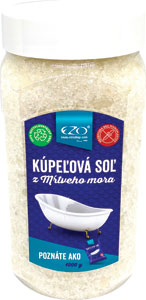 Ezo kúpeľová soľ z Mŕtveho mora 1000 g - Relaxa nepenivá Eukalyptus 1000 g | Teta drogérie eshop