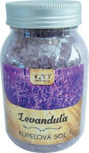 Ezo vonná kúpeľová soľ levanduľa Nature 650 g - Relaxa nepenivá Eukalyptus 1000 g | Teta drogérie eshop