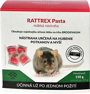 RATREX ZED DF SENSITIVE PASTA FLUO-NP® mäkká nástraha 150 g