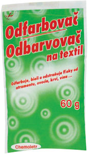 Odfarbovač na textil 60 g