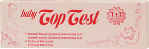 baby Top Test jednokrokový tyčinkový tehotenský test