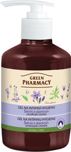 Green Pharmacy gél na intímnu hygienu upokojujúci 370 ml - Teta drogérie eshop