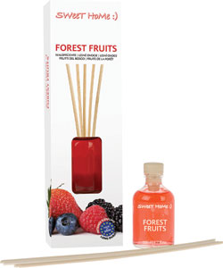Sweet Home vonné tyčinky lesné ovocie 50 ml - Q-Home Domáci parfém Kráľovská Ľalia 50 ml | Teta drogérie eshop