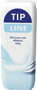 Tip Line obväzová vata skladaná 100 g