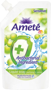 Ameté tekuté mydlo s antibakteriálnou prísadou Sensitive 500 ml - Teta drogérie eshop