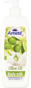 Ameté telové mlieko Olive Oil 400 ml