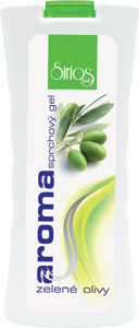 Sirios herb aroma sprchovací gél zelené olivy 500 ml - Teta drogérie eshop