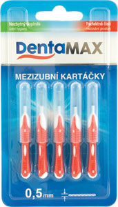 DentaMax medzizubné kefky 0,5mm 5 ks - Teta drogérie eshop