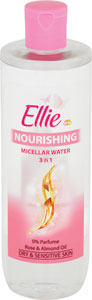 Ellie vyživujúca micelárna voda pre suchú a citlivú pleť 3v1 400 ml - Teta drogérie eshop