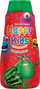 Happy Kids pena do kúpeľa Vodný melón 500 ml - HiPP Babysanft krém na tvár a telo 75 ml | Teta drogérie eshop