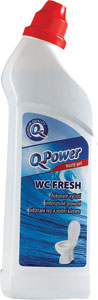 Q-Power čistič WC hustý gél fresh 750 g - Teta drogérie eshop