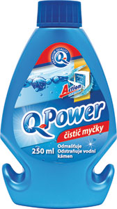 Q-Power čistič umývačky 250 ml - Cif leštidlo do umývačky riadu Boost 450 ml | Teta drogérie eshop