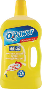 Q-Power univerzálny čistiaci prostriedok vône Citrus 1 l  - Teta drogérie eshop