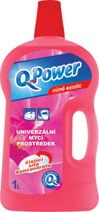 Q-Power univerzálny čistiaci prostriedok vône Exotic 1 l - Teta drogérie eshop