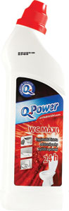 Q-Power WC čistič maxi antibakteriálny 750 g - Frosch Ecological WC gél levanduľa 750 ml | Teta drogérie eshop