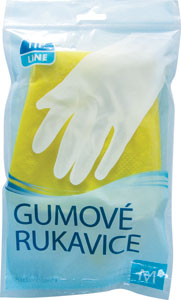 Tip Line Gumové rukavice veľkosť M 1 pár - Ambulex vinylové rukavice nepudrované veľ. L 100 ks | Teta drogérie eshop