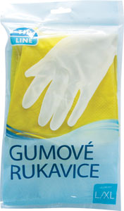 Tip Line Gumové rukavice veľkosť L/XL 1 pár - Teta drogérie eshop