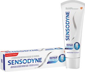 Sensodyne zubná pasta Repair & Protect Mint 75 ml - Vademecum ProLine Complete zubná pasta 75 ml | Teta drogérie eshop