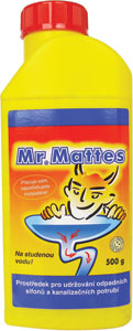 Mr.Mattes čistič odpadov 500 g - HG gélový čistič odpadov 1000 ml | Teta drogérie eshop