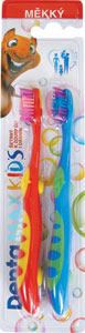 DentaMax Kids detská zubná kefka mäkká - mix variant - Vademecum JUNIOR Jahoda 6+ zubná pasta 75 ml | Teta drogérie eshop