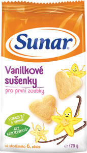 Sunar vanilkové sušienky pre deti 175 g