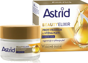 Astrid nočný krém proti vráskam Beauty Elixir 50 ml - Teta drogérie eshop