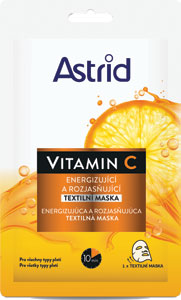 Astrid textilná maska Vitamin C 1 ks 