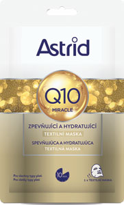 Astrid textilná maska Q10 Miracle 1 ks  - Teta drogérie eshop