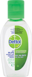 Dettol antibakteriálny gél na ruky 50 ml - Radox antibakteriálne tekuté mydlo náhradná náplň Moisturise 500 ml | Teta drogérie eshop