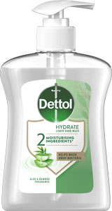 Dettol tekuté mydlo Aloe Vera a vitamin E 250 ml