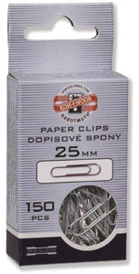 KOH-I-NOOR spony listové 25 mm 150 ks