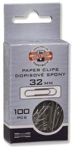 KOH-I-NOOR spony listové 32 mm 100 ks - Teta drogérie eshop