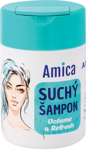 Amica suchý šampón 30 g - Green Pharmacy šampón pre normálne vlasy žihľava a olej z koreňov lopúcha 350 ml | Teta drogérie eshop