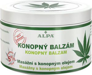 Alpa konopný balzam 250 ml