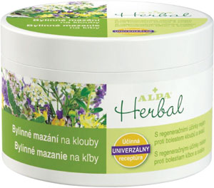 Alpa Herbal bylinné mazanie na kĺby 250 ml 